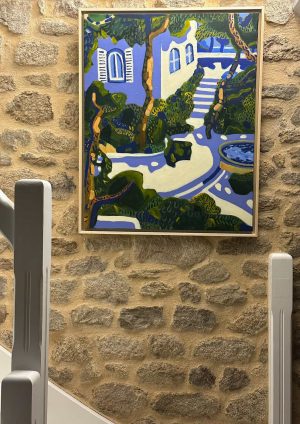 Près de la fontaine