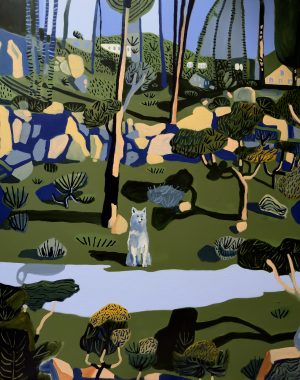 Mirage dans le sous bois