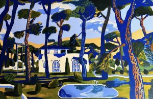 Maison sous les arbres